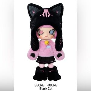 SECRET Authentic MOLLY PEEK A BOO 1/8 Action (BLACK) Cat Series
